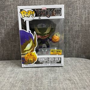 Venom Venomized Green Goblin Hot Topic Exclusive Funko Pop